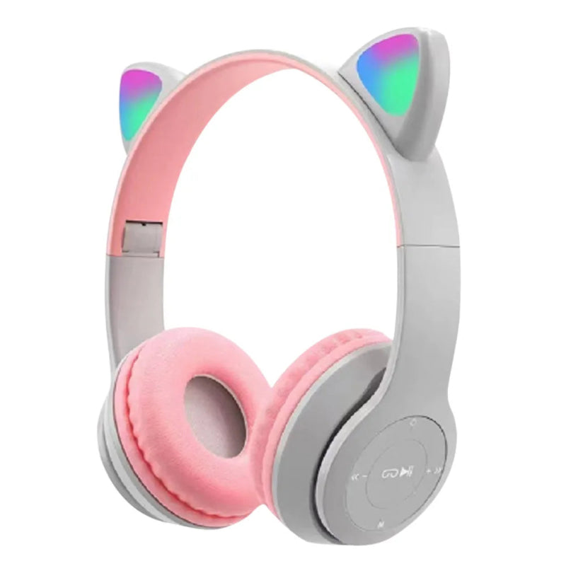 Cat Ear LED Wireless Headphones