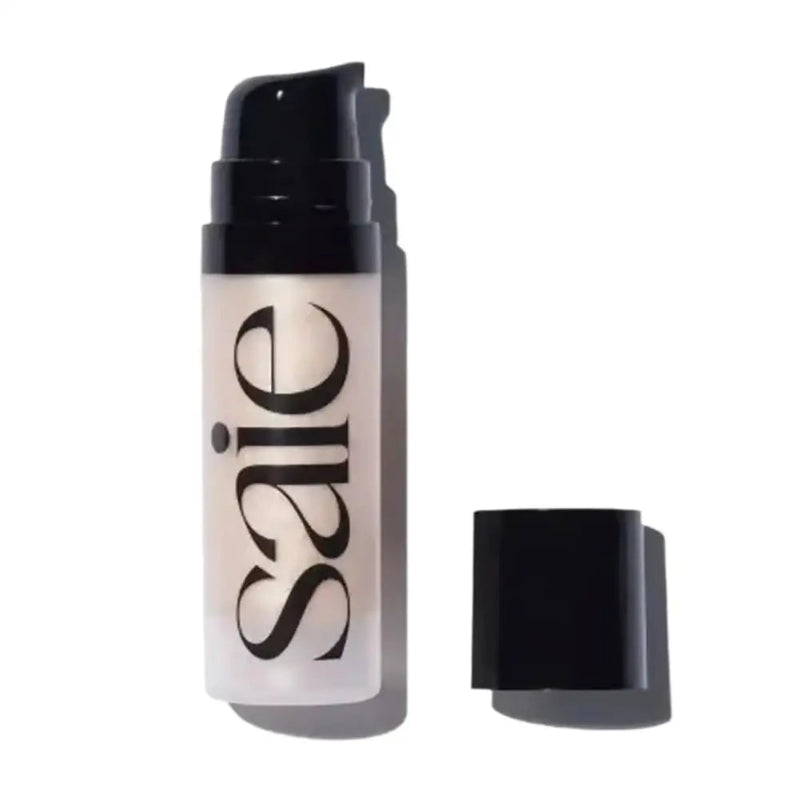 Saie Liquid Blush Highlighter – Illuminating Facial Makeup with Soft Shimmer Finish