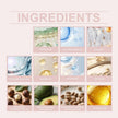 Calcium Skincare Set Anti-Aging Facial Serum, Eye Patches & Multi Balm for Fine Lines and Dark Circles Care