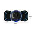 Digital Muscle Stimulator Pad Device with LED Display Controller