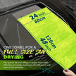 1000GSM Full-Size SUV Truck Double-Sided Microfiber Drying Towel
