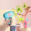 Interactive Cat Flying Disc Toy Launch Gun Pet Training Toy Mini Shooting Game for Kitten Chasing Exercise Fun Pet Supplies