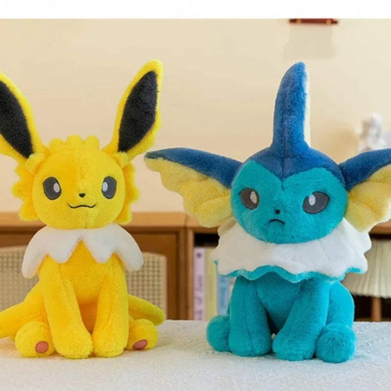 Pokémon Vaporeon & Jolteon Plush Toys – 42 cm Stuffed Cushion Pillow