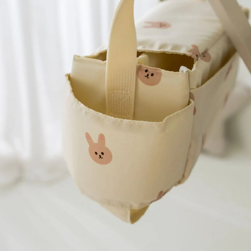 Korea Bear Mommy Bag Baby Stroller Organizer Hanging Caddy Storage Bag