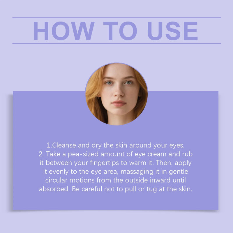 Viareline Collagen Eye Cream Anti Wrinkle Moisturizing Eye Treatment for Fine Lines & Dark Circles