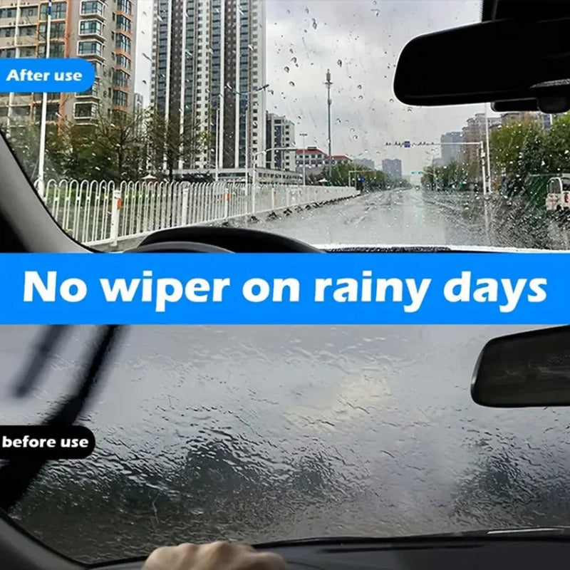 Water Repellent Spray Anti Rain Coating for Car Glass Hydrophobic Windshield Mirror Auto Polish Kit