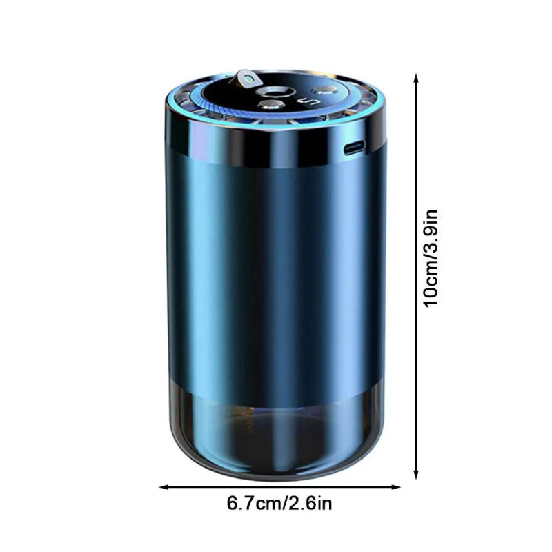 Smart Car Air Freshener Car Fragrance Diffuser Auto Adjustable Modes RGB Music Syncing Light And Starry Sky Projection