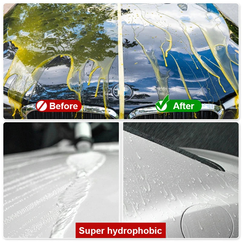 3 In 1 Car Ceramic Nano Coating Liquid Hydrophobic Paint Polish