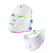7-Color LED Facial Mask with Neck Light Therapy Mask – Wireless Rechargeable Skin Rejuvenation Beauty Device