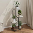 4/5 Tier Metal Plant Stand Indoor Outdoor Flower Pot Display Shelf