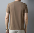 Men’s Solid V-Neck Short-Sleeve Casual T-Shirt – Multiple Colors