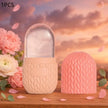 Silicone Cube Tray Shape Facial Ice Roller Reusable Face Massage Roller Skin Care Tool