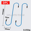 DPL Auto Tools Car Brake Caliper Hooks with Rubber Tips | Universal Brake Caliper Hanger Tool for Auto Repair