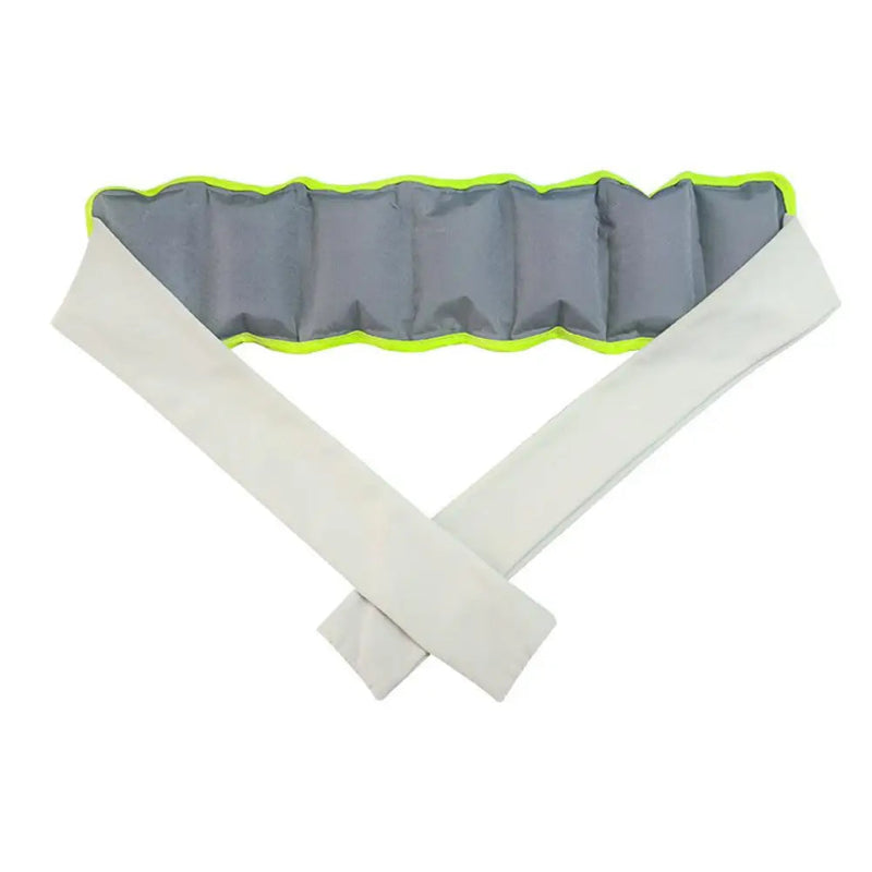 Reusable Cooling Ice Pack Neck Scarf Wrap with Adjustable Straps for Outdoor Activities