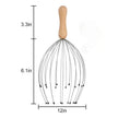 Octopus Head Massager – Scalp Scratcher & Itch Relief Tool | 20/24/28 Fingers