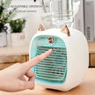 TINSOL 1200mAh USB Mini Air Conditioning Fan with Humidifier Spray & 3-Speed Cooling