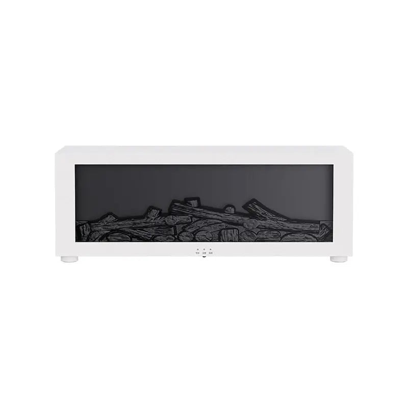 VISSKO Creative Fireplace Air Humidifier with LED Flame Light, Aroma Essential Oil Diffuser, Remote Control & Auto-Off Function