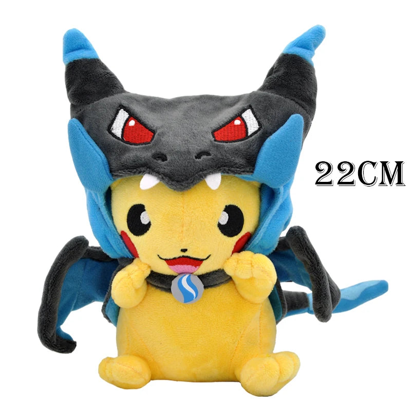 Pokémon Plush Toys – Pikachu, Eevee & Charizard, 20–30 cm | Soft Collectible Plush