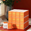 Orange Soft Hanging Face Towel Pack – Unscented Facial Tissue Paper for Daily Cleaning