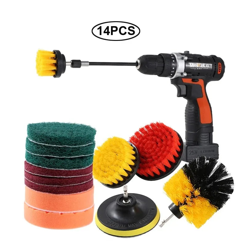 Electric Drill Brush Power Scrubber for Deep Cleaning