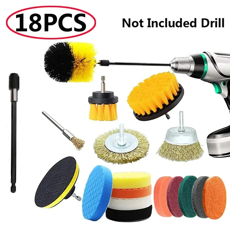Electric Drill Brush Power Scrubber for Deep Cleaning