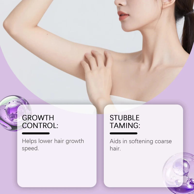 Cyperus Rotundus Skin Serum – Natural Hair Growth Inhibitor Essence for Body Hair Care & Skin Moisturizing