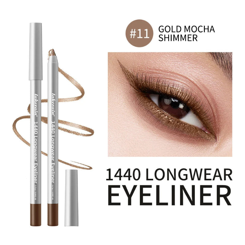 12 Colors Eyeliner Pencil – Long-Lasting Waterproof Smudge-Proof Smokey Eye Makeup
