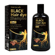 Water Ke Lewn Black Hair Dye Shampoo 3in1 with Ginger & Biotin Long Lasting Gray Coverage Hair Color Shampoo