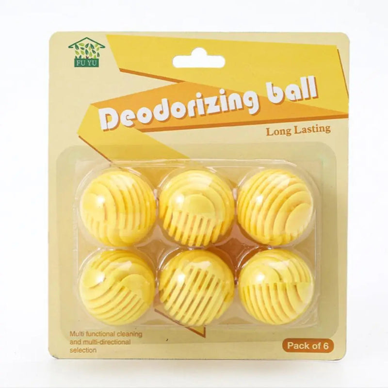 Powerful Shoe Cabinet Deodorizer Balls – Long Lasting Odor Eliminator for Shoes, Wardrobes & Storage Spaces