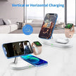 3-in-1 Magnetic Wireless Charger Stand – Fast Charging Station for iPhone, Apple Watch & AirPods