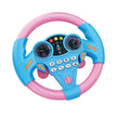 Infant Simulation Steering Wheel Toy with Light Sound Effects Kids Early Education Driving Toy for Stroller Car Play