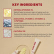 Seoul 1988 Retinol Eye Cream 4% Anti Aging Eye Treatment for Dark Circles Wrinkles Puffiness