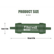 Filterwell Portable Mini Water Filter Straw with 0.01-Micron UF Membrane for Camping and Hiking