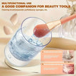USB Powered Makeup Brush Cleaner & Dryer – Battery-Free Plug & Play Cosmetic Brush Cleaning Tool