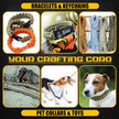 30/50/100M 4mm Paracord 9 Core 650 Military Standard Parachute Rope for Camping, Survival, DIY Bracelets & Outdoor Use