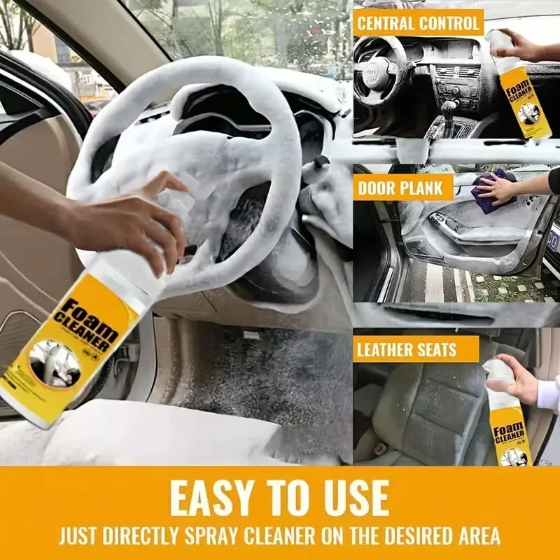 Multi-Function Foam Cleaning Spray for Car Interior
