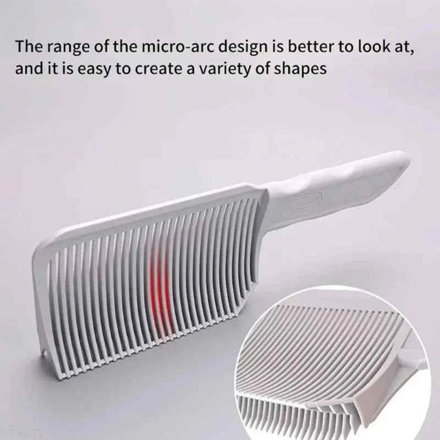Professional Fading Comb Hair Cutting Comb for Men | Barber Clipper Blending Flat Top Styling Tool