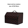 Car Trunk Organizer Box Large Capacity Folding Leather Storage Bag