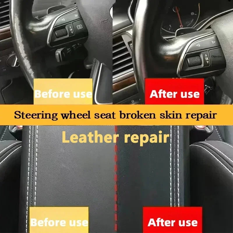 Paintable Leather Repair Filler Paste – Multi-Purpose Scratch Repair Cream for Car Interiors & Home Leather Care