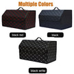 Car Trunk Organizer Box Large Capacity Folding Leather Storage Bag
