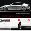 2Pcs Silicone Car Door Corner Protector Sticker for Toyota CH-R Corolla RAV4 Prius Yaris Anti-Collision Guard Cover