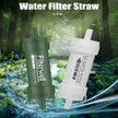 Filterwell Portable Mini Water Filter Straw with 0.01-Micron UF Membrane for Camping and Hiking