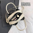 Women’s Transparent Display Window Crossbody Handbag with Top Handles