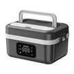 Wireless Electric Insulated Lunch Box 8000mAh Battery 60W Heating Food Warmer with 1L Stainless Steel Container