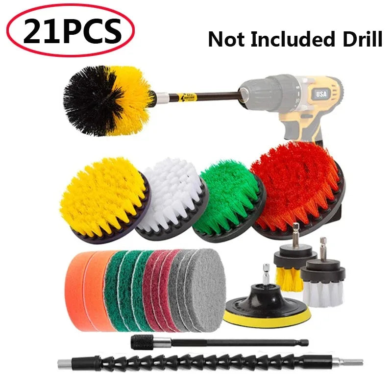 Electric Drill Brush Power Scrubber for Deep Cleaning