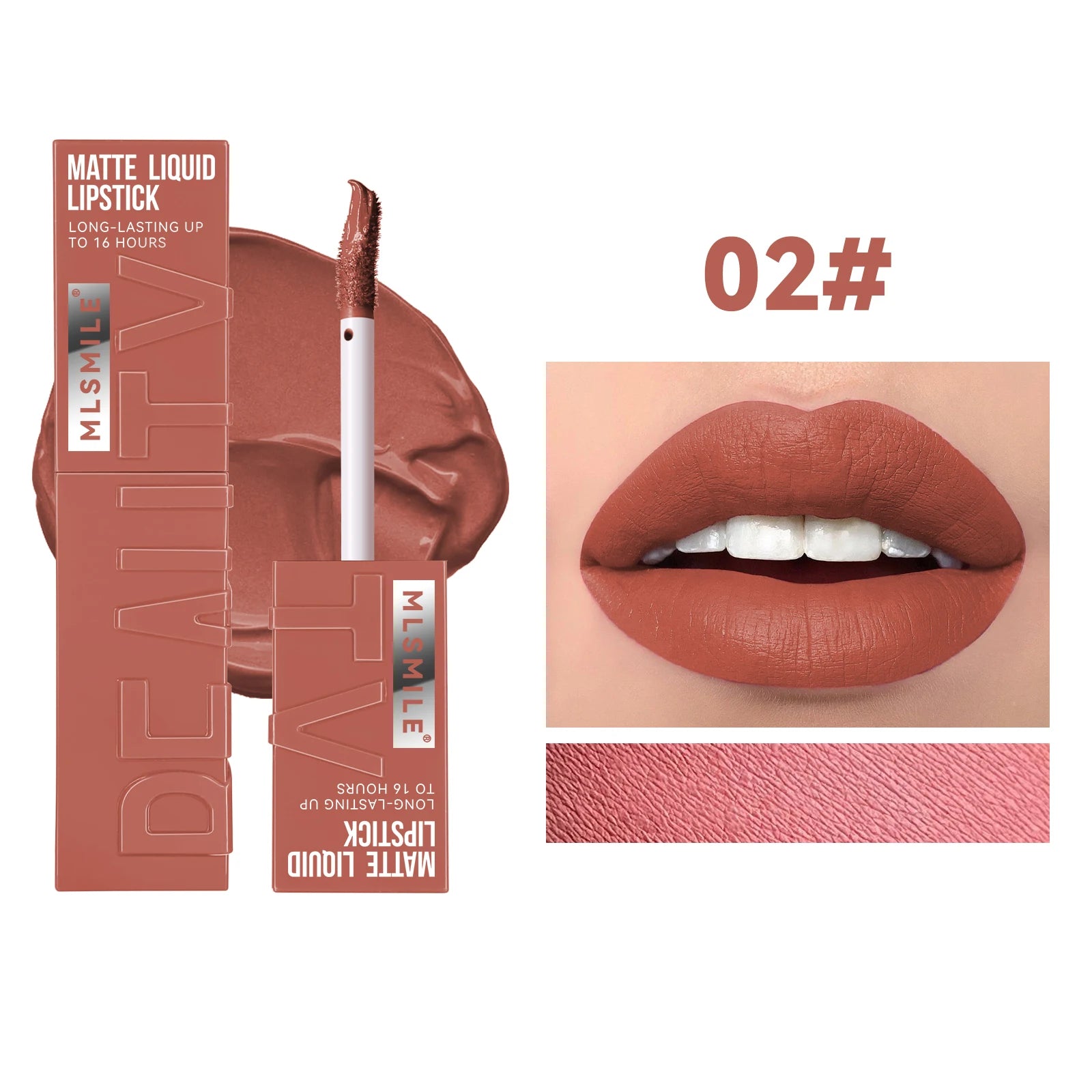 MLSMILE 6 Colors Moisturizing Lip Gloss – Pearlescent Mirror Nude Lip Stain with Natural Lip Oil