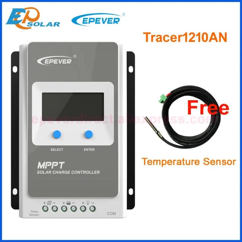 EPEVER MPPT Tracer Solar Charge Controller 10A 20A 30A 40A 12V/24V Battery Regulator