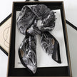 Women’s Printed Square Hair Scarf for Neck and Bag Styling