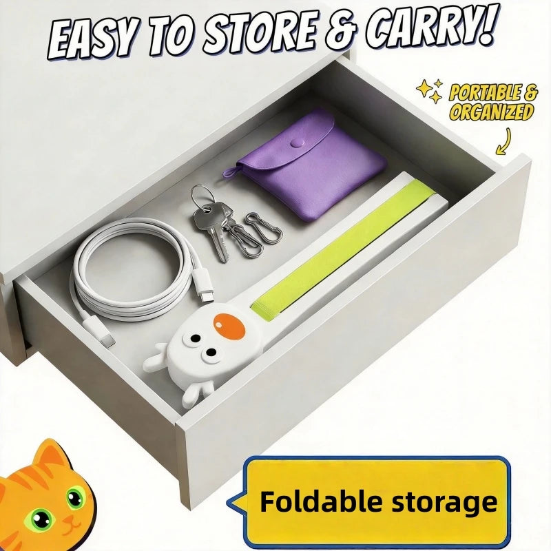 Automatic Interactive Cat Toy Flying Rope | Self Play Motion Teaser Toy for Cats & Kittens Stress Relief