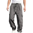 Men’s Multi-Pocket Drawstring Cargo Pants